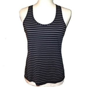 Athleta Stripe Racerback Tank Top